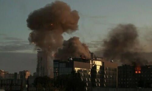 UK says Iran &lsquo;spreading bloodshed&rsquo; from Mideast to Kyiv