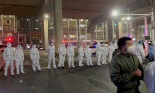 Protests erupt in Xinjiang and Beijing after deadly fire
