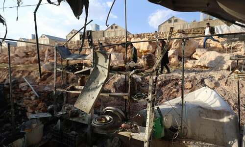 Nine killed in Syrian regime rocket attack