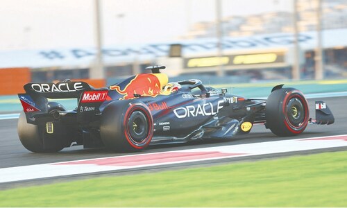 Verstappen fastest for Red Bull in Abu Dhabi GP practice