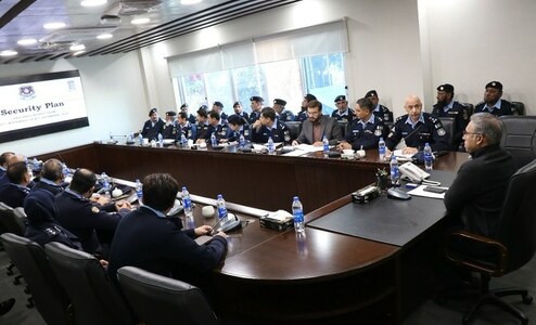 Meeting held to review security ahead of England cricket team&rsquo;s arrival