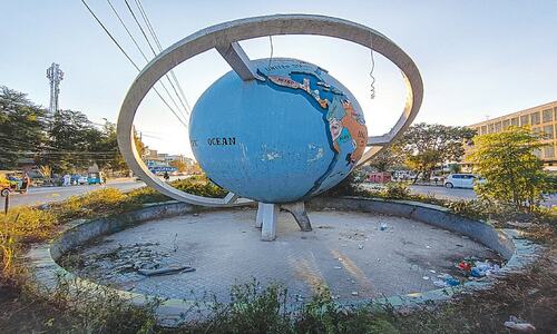 End of &lsquo;the globe&rsquo; is nigh