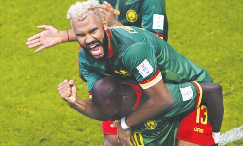 Aboubakar inspires Cameroon rally in 3-3 draw with Serbia at FIFA World Cup