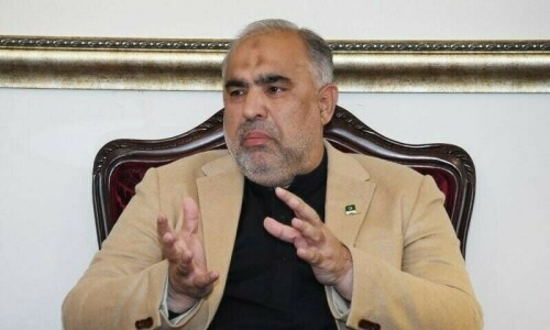 PTI’s Asad Qaiser says extending ex-COAS Bajwa’s tenure was a ‘mistake’ PTI’s Asad Qaiser says extending ex-COAS Bajwa’s tenure was a ‘mistake’