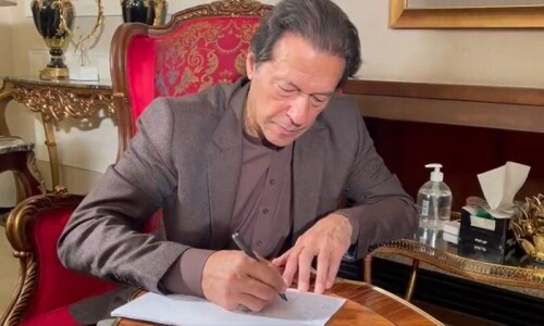 In letter to CJP Bandial, Imran reiterates demand for judicial probe into Arshad Sharif’s murder In letter to CJP Bandial, Imran reiterates demand for judicial probe into Arshad Sharif’s murder