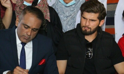 Will be back in the ground in two to three weeks: Shaheen Afridi