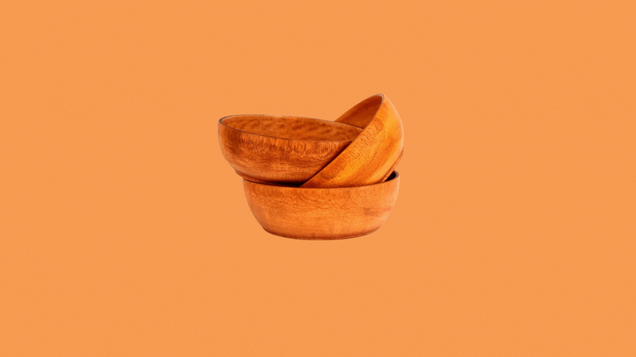 Going loco for local: Rosewood bowls from Walnut Homes Co will make your heart happy