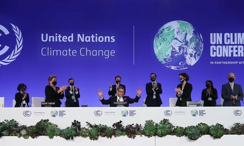 Walking the talk for climate change