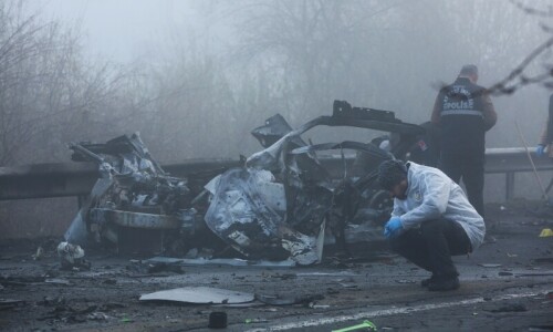 Nine including eight police officers hurt in bomb blast in Turkey’s southeast