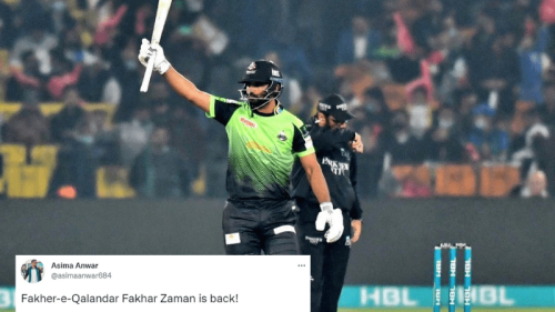 Fakhar Zaman getting picked for Lahore Qalandars in the PSL draft has fans over the moon