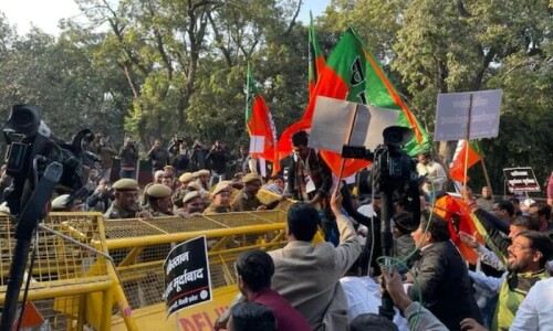 BJP workers incensed by FM Bilawal's remarks on Modi protest outside Pakistan embassy in Delhi: report