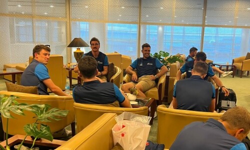 New Zealand squad arrive in Pakistan for Tests and ODIs New Zealand squad arrive in Pakistan for Tests and ODIs