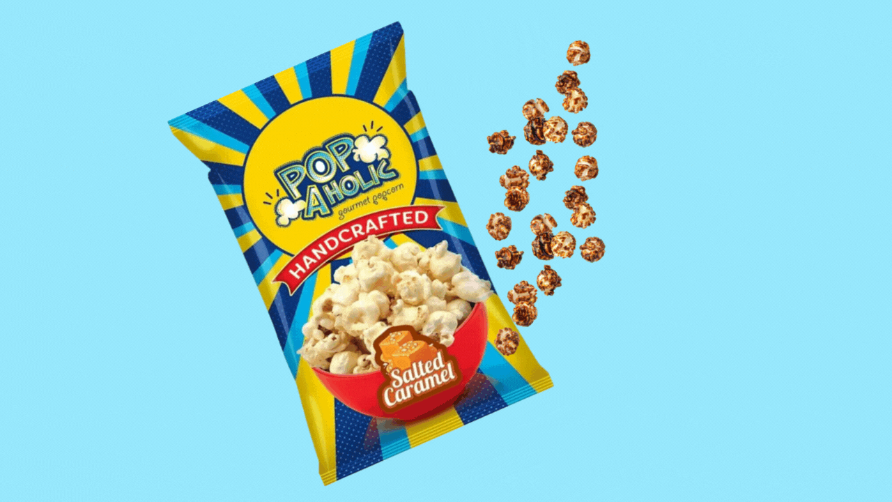 Going loco for local: Popaholic&rsquo;s Salted Caramel gourmet popcorn will fulfil your theatre popcorn cravings perfectly