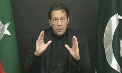 Imran reiterates demand for ‘free and fair’ polls, says dissolving assemblies his constitutional right Imran reiterates demand for ‘free and fair’ polls, says dissolving assemblies his constitutional right