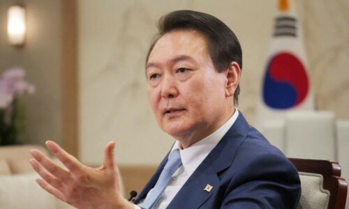 South Korea’s Yoon slams response to North drones, vows to create drone unit South Korea’s Yoon slams response to North drones, vows to create drone unit