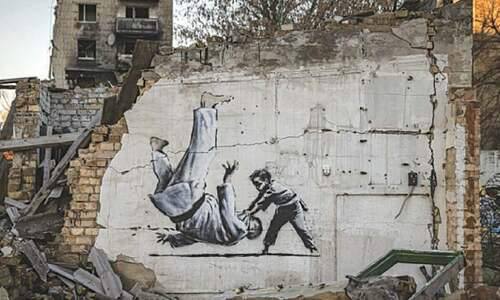 DISCOURSE: BANKSY IN UKRAINE