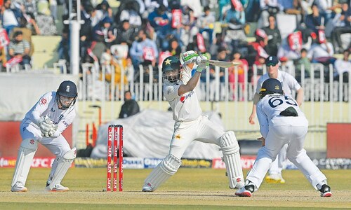 England sniff opportunity after Babar hits century