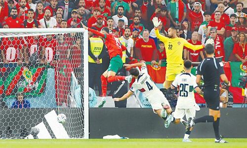 Resolute Morocco stun Portugal to create history