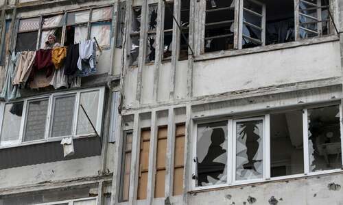 Two dead, five wounded in Russia&rsquo;s shelling of Ukraine's Kherson