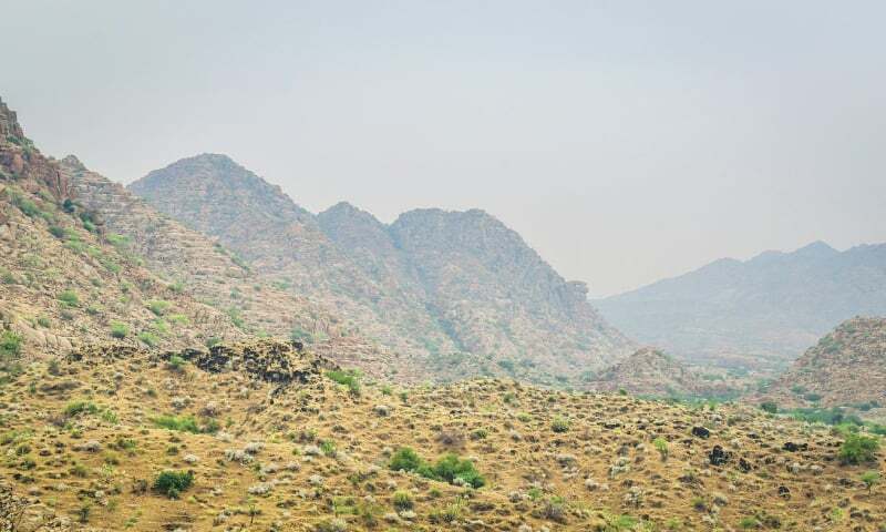 Locals call for protecting Karoonjhar hills from illegal quarrying