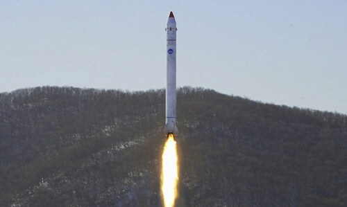 North Korea fires two medium-range ballistic missiles