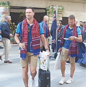 New Zealand Test squad arrives in Pakistan