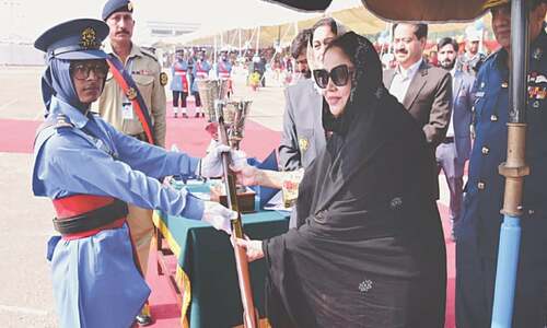 Faryal heartened by increasing enrolment at Bakhtawar Girls&rsquo; Cadet College