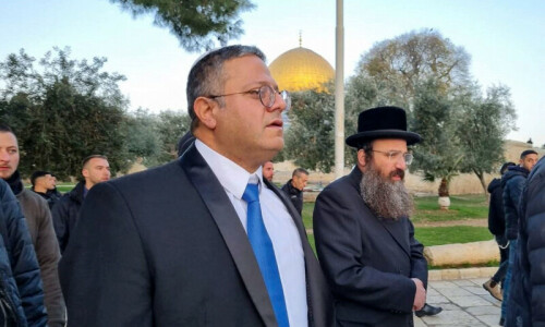 Pakistan strongly condemns Israeli minister&rsquo;s &lsquo;insensitive and provocative&rsquo; visit to Al Aqsa mosque