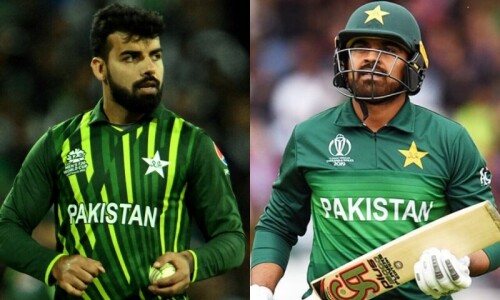 Injured Shadab excluded, Haris Sohail returns as Afridi announces Pakistan squad for NZ ODIs Injured Shadab excluded, Haris Sohail returns as Afridi announces Pakistan squad for NZ ODIs