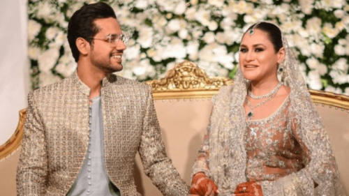 Comedian Ali Gul Pir and Azeemah Nakhoda are officially married