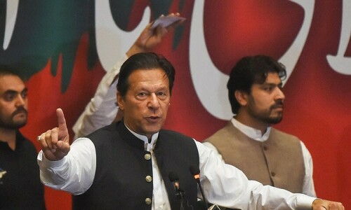 Military still not ‘neutral’, claims Imran Military still not ‘neutral’, claims Imran