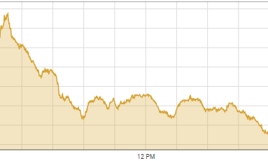 Shares lose 503 points as forex reserves dwindle