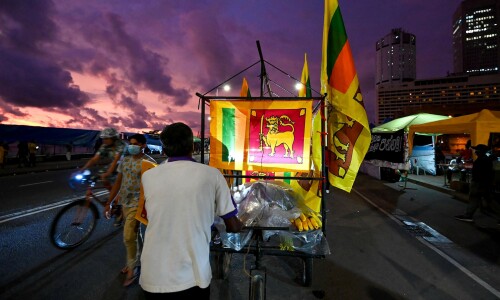Bankrupt Sri Lanka says treasury running dry, cuts spending