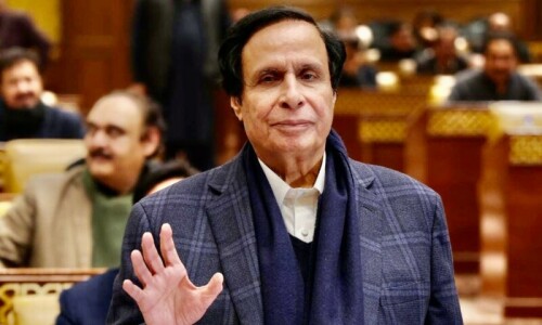 CM Elahi signs summary for dissolving Punjab Assembly CM Elahi signs summary for dissolving Punjab Assembly