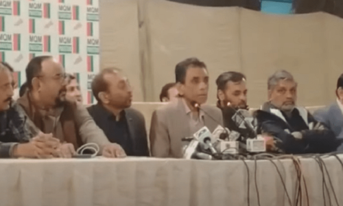 LG elections: MQM-P claims success of boycott call LG elections: MQM-P claims success of boycott call