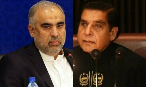 Qaiser says NA speaker committed ‘great injustice with his office’ by accepting resignations of PTI lawmakers Qaiser says NA speaker committed ‘great injustice with his office’ by accepting resignations of PTI lawmakers