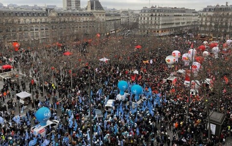Over a million demonstrate in France to say ‘no’ to Macron’s pension reform Over a million demonstrate in France to say ‘no’ to Macron’s pension reform