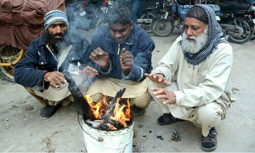 Another cold wave to grip Sindh from Sunday, mercury may fall to 6&deg;C in Karachi