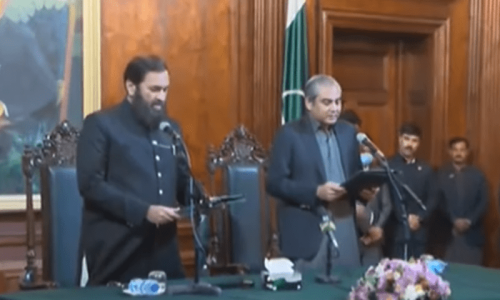 Mohsin Naqvi sworn in as Punjab caretaker chief minister Mohsin Naqvi sworn in as Punjab caretaker chief minister