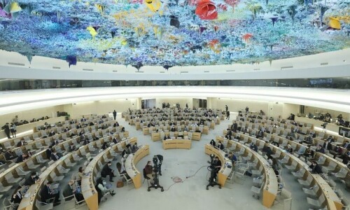 UN human rights body to review Pakistan’s record in Geneva today UN human rights body to review Pakistan’s record in Geneva today