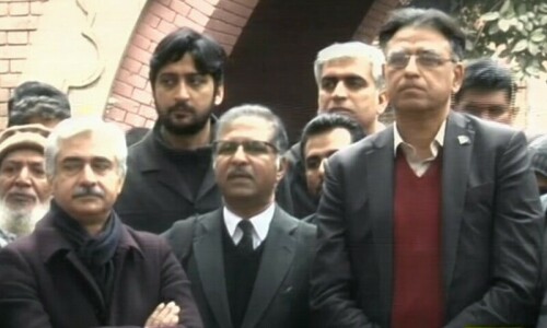 LHC issues notices to ECP, governor on PTI petition seeking Punjab election date LHC issues notices to ECP, governor on PTI petition seeking Punjab election date