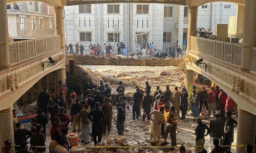 Editorial: The Peshawar bombing is a tragic illustration of the failed policy of suing for peace with a terror group
