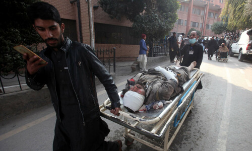 In pictures: Peshawar reels as terrorism bares its fangs once again