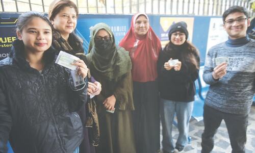 Youth in Karachi show lack of interest in electoral process Youth in Karachi show lack of interest in electoral process