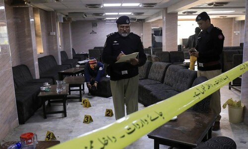 Senior lawyer Afridi shot dead in PHC&rsquo;s bar room