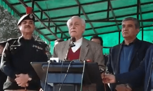 Interim KP CM dispels impression polls could be delayed