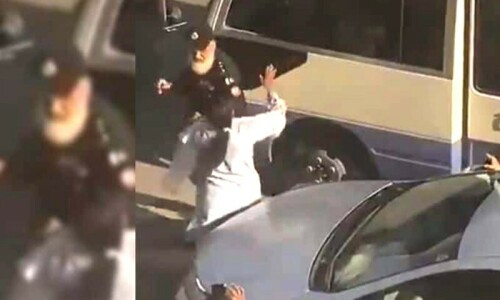 ‘Uniformed’ man, sister booked for manhandling traffic DSP in Karachi ‘Uniformed’ man, sister booked for manhandling traffic DSP in Karachi