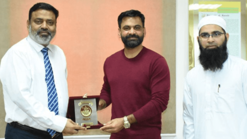 Cricketer Mohammad Hafeez is heading back to university to complete his education