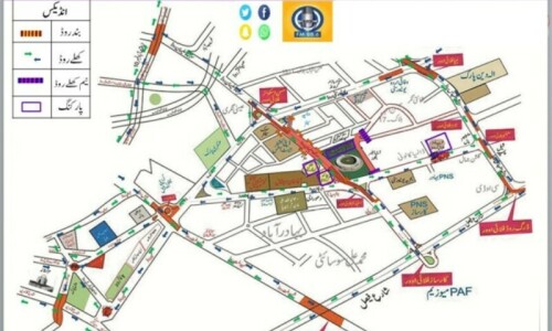Plan finalised to ease traffic movement during PSL matches in Karachi Plan finalised to ease traffic movement during PSL matches in Karachi