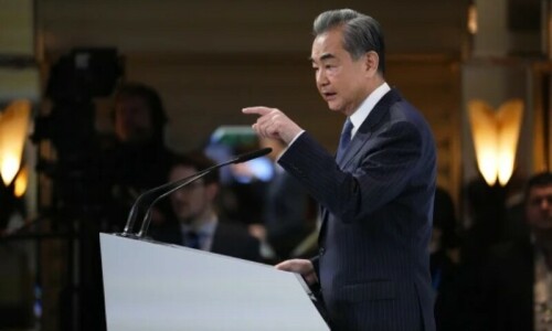 China swipes at ‘hysterical’ US in Munich security moot China swipes at ‘hysterical’ US in Munich security moot